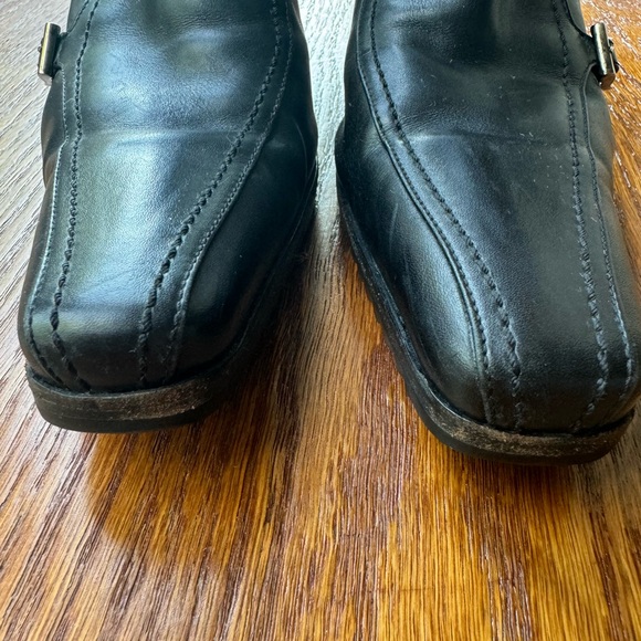 Vintage Prada Leather Ankle Boots - Picture 4 of 10